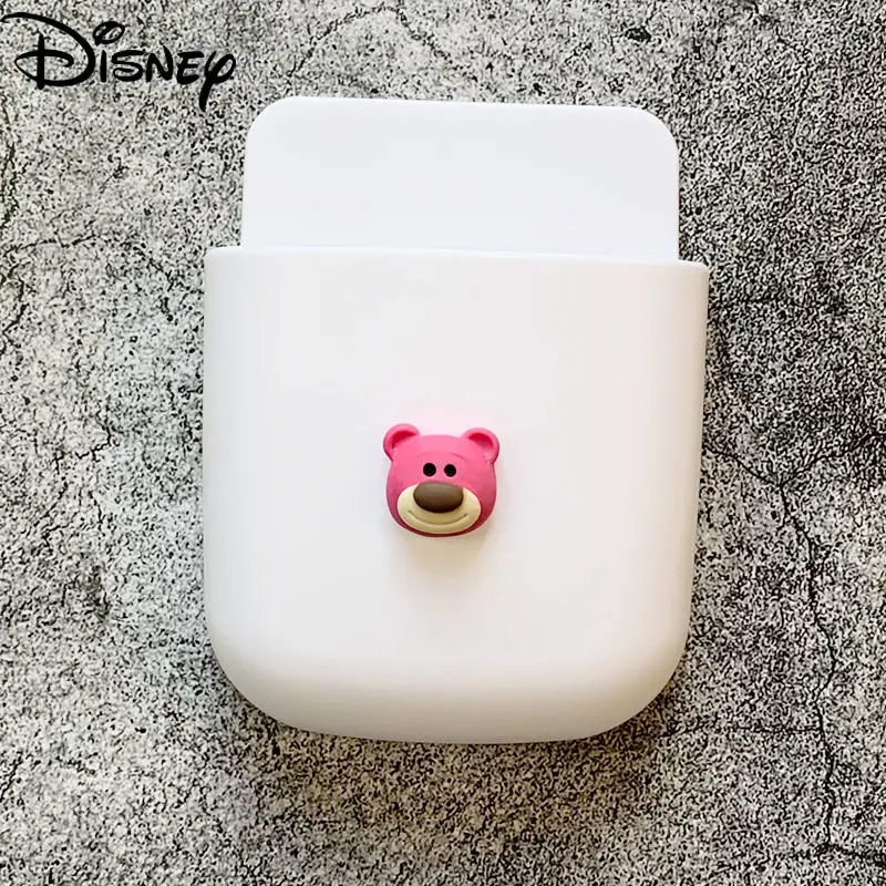 

Disney cute cartoon Donald Duck remote control wall-mounted box free perforated table side wall-mounted storage rack