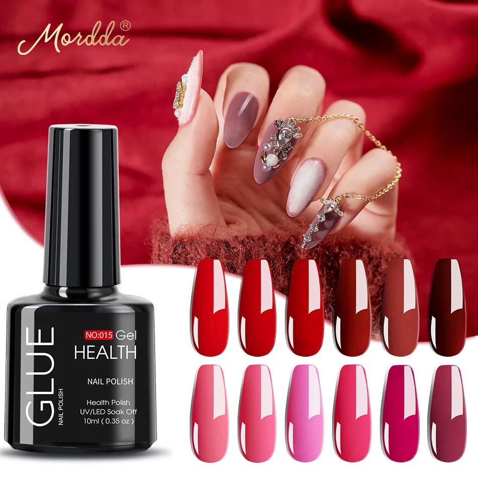 УФ Гель лак MORDDA для ногтей все маникюра 78 цветов Гибридный светодиодный