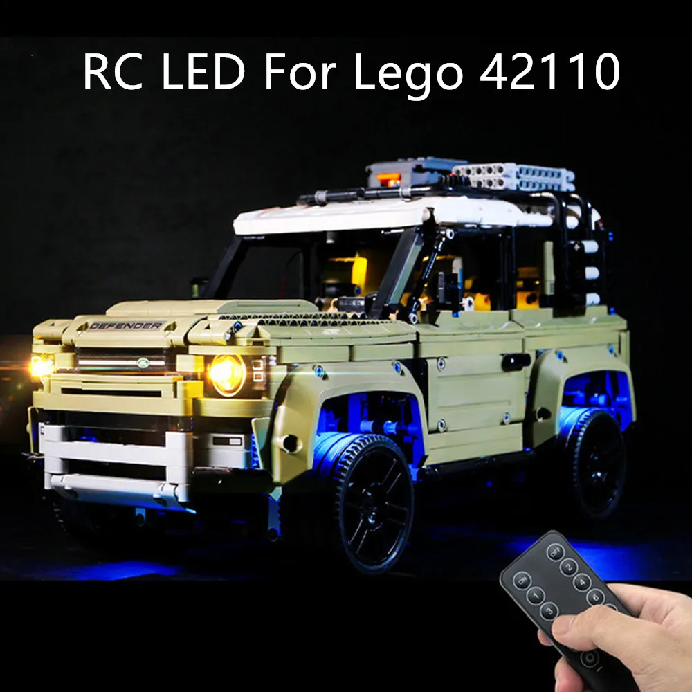 Комплект со светодиодной подсветкой для 42110 автомобильных строительных блоков с