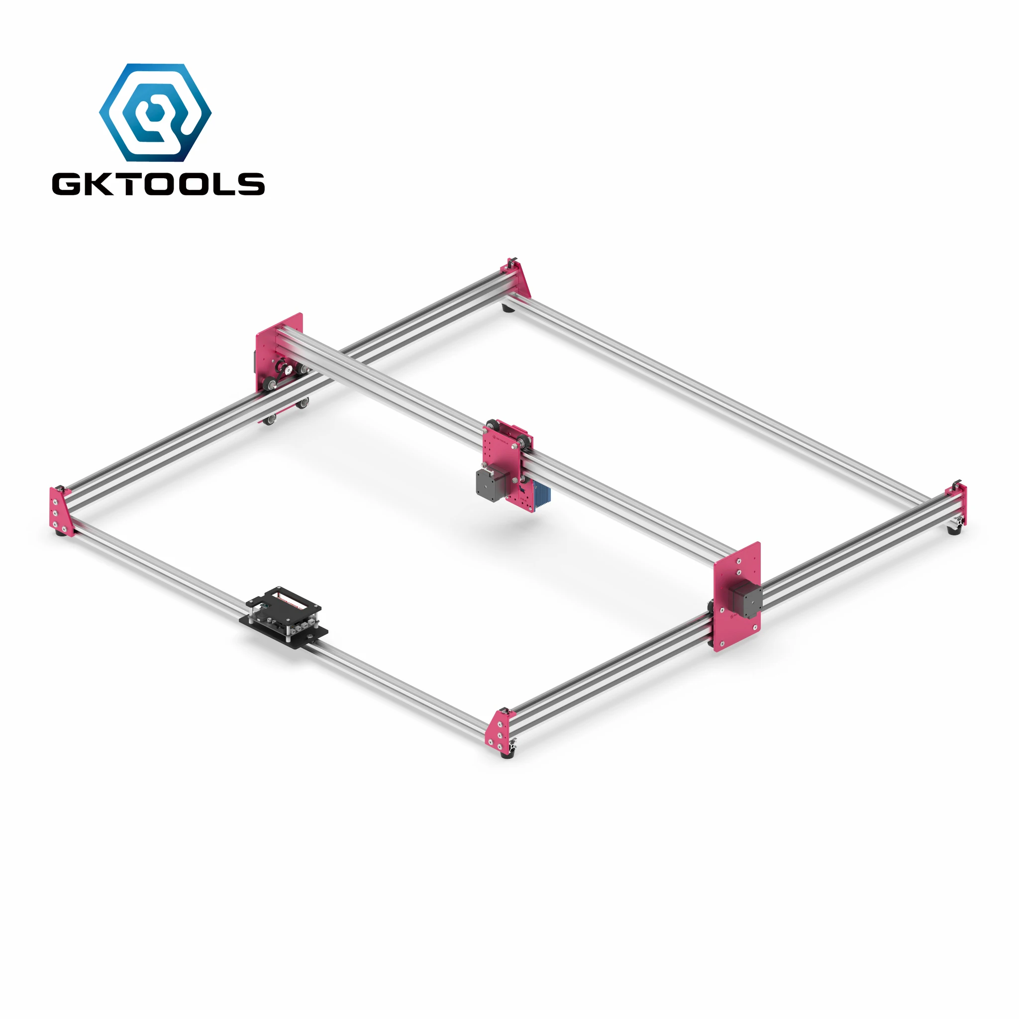 Лазерная тяга гравировка Бесплатная доставка GK1010Pro 100*100 см мини 500/2500/5500/7500 МВт cnc