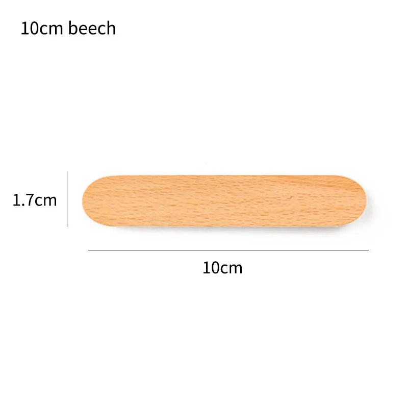 10cm beech Органайзер для хранения ключей, крепкий магнитный портативный держатель для ключей, деревянные крючки, 1 шт., настенный брелок для ключей, вешалка для ключей - Цвет: 10cm beech