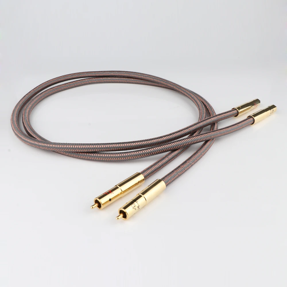 Кабель Hifi RCA Accuphase 40 е юбилейное издание соединительный аудиокабель с