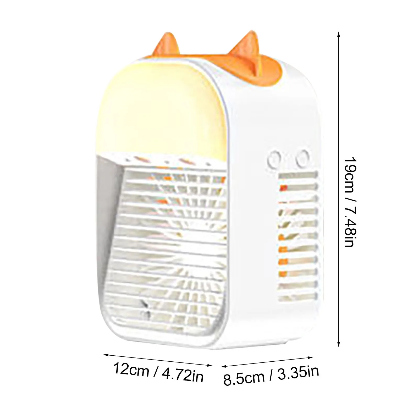 

Humidification fan household mini small air conditioning fan Bailu ears Water ReplenishingSpray USBWaterCooling Fan Portable fan