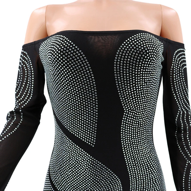 Женские модельные туфли Модная одежда с длинными рукавами пикантные Разделение