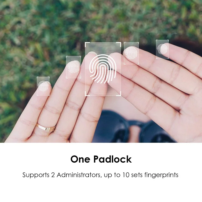 Цифровой смарт замок на дверь со сканером отпечатков пальцев интеллектуальный