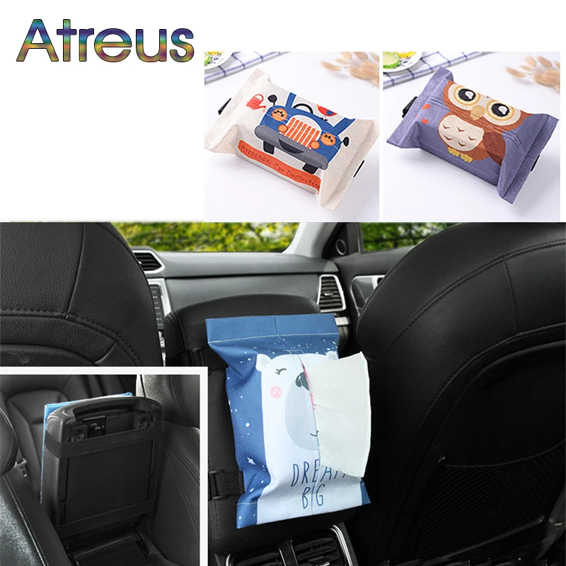 Тканевый тканевый ящик с рисунком для автомобиля подвесное хранилище Mercedes W203 BMW