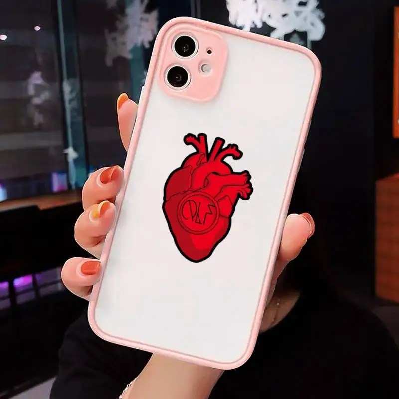 

PNL QLF Rapper singer Phone Case matte transparent For iphone 7 8 11 12 plus mini x xs xr pro max cover