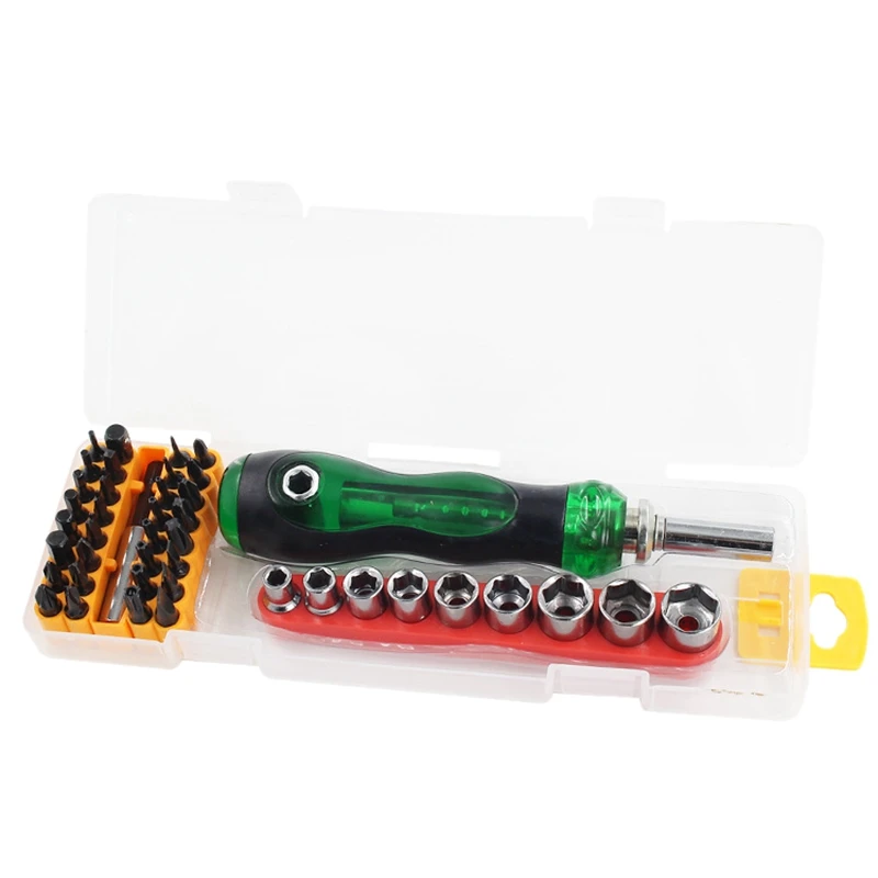 43 в 1 многофункциональная отвертка набор магнитных отверток Набор бит для