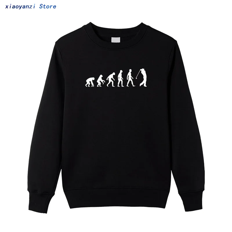 

Fashion Men Evolution Golfs hoodies for men Creative Funny Evolution Of Sport To Play Golf High Quality sweatshirts pullovers