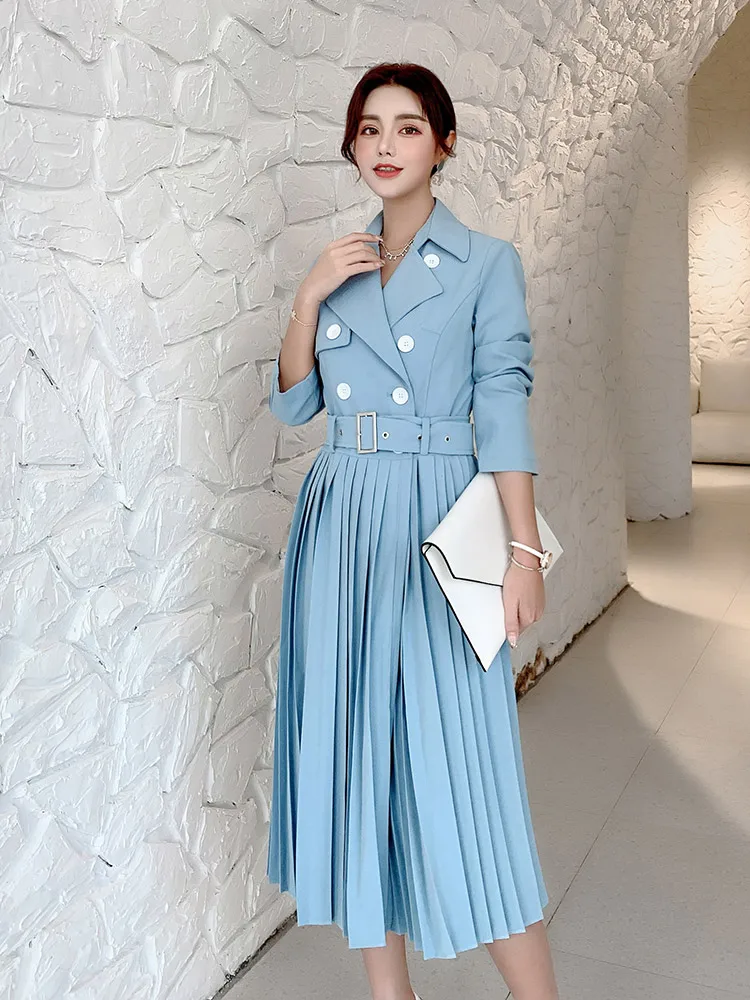 Демисезонная куртка женская одежда 2020 Женское пальто корейское винтажное платье