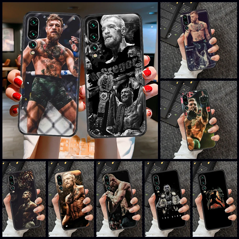 Боксерский чехол Conor McGregor для телефона Huawei P Mate P10 P20 P30 P40 10 20 Smart Z Pro Lite 2019 черный 3D Etui