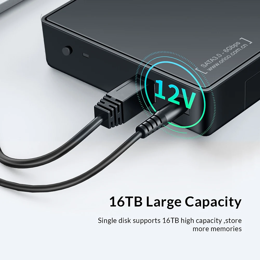 for orico mobile hdd case usb3 0 5gbps for 2 53 5 inch solid state drive box 16tb ssd hdd external enclosure adapter free global shipping