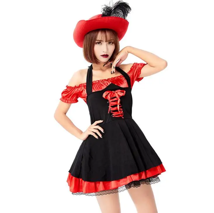 

Halloween Adult Women Pirates Skirt Masquerade Fancy Dress Cosplay Pirate Costume Sexy Hot Carnival Cosplay Party Costumes