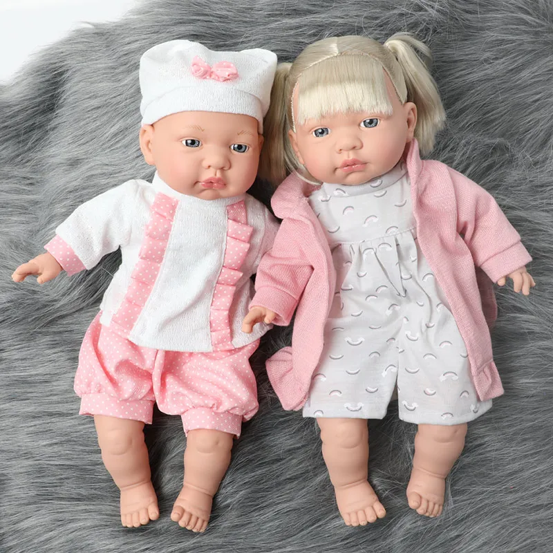 16 дюймов моделирование Bebe реборн силиконовая Реалистичная звук 40 5 см кукла