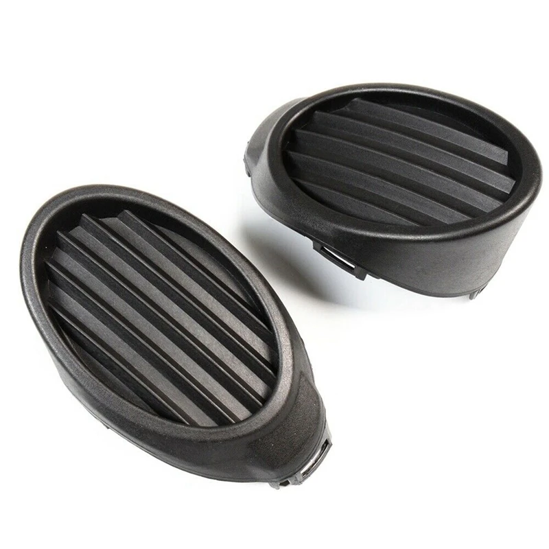 1 пара передний бампер противотуманный светильник лампа крышка решетка рамка для