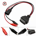 Автомобильный Кабель для F-Fiat 3 Pin к 16 Pin OBDII OBD2 разъем адаптер автомобильный кабель obd 3 Pin Диагностический кабель по лучшей цене