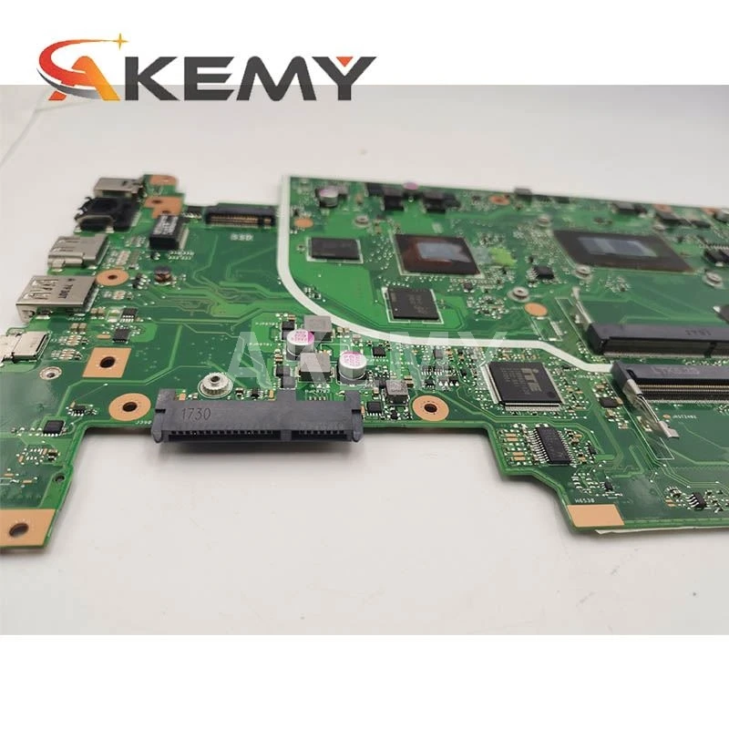 Bestellen Akemy X705UN Mainboard Für Asus Vivobook 17 X705UN X705UD X705UDR X705U Laptop Motherboard Test 2GB-GPU I7-7500U CPU