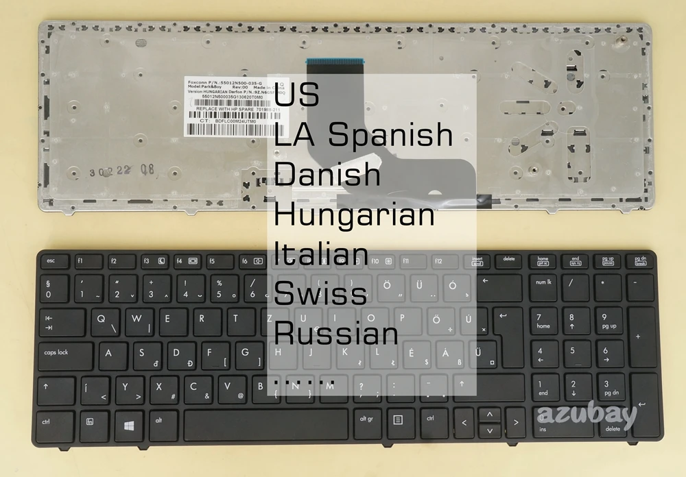 US LA SP DN HU IT SW RU клавиатура для HP MP-10G83SU-886 9z. N6gsf. M0d 701988- 641180- 641179-081 -211 -061 -BG1 -001 -251 -161 -