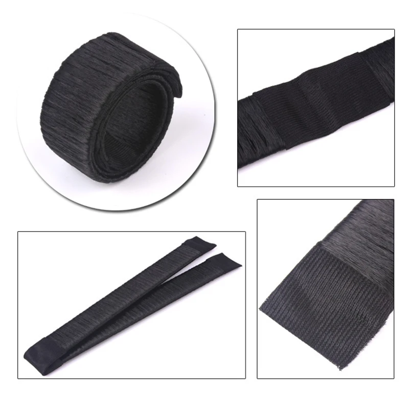 Волшебные волосы для укладки Braider синтетический парик волос пончик девочек