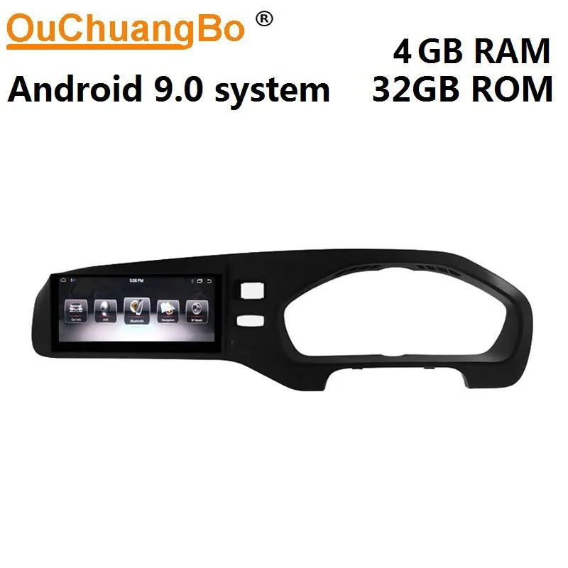 

Ouchuangbo PX6 android 9 автомобильное радио gps мультимедийный плеер для RHD volvo V40 2011 -2018 in dash head unit stereo 4GB + 64GB