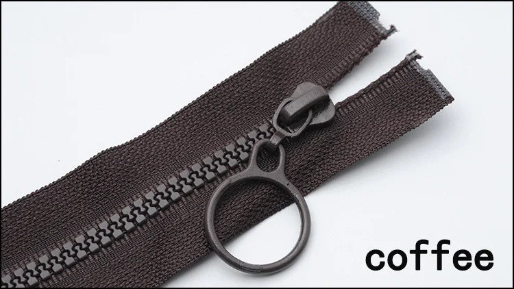 coffee 10 шт. 3# Meetee молнии из смолы 25 см закрытые и 60 см открывающиеся молнии для DIY ремесла швейные сумки кошелек аксессуары для одежды A1-1 - Цвет: coffee