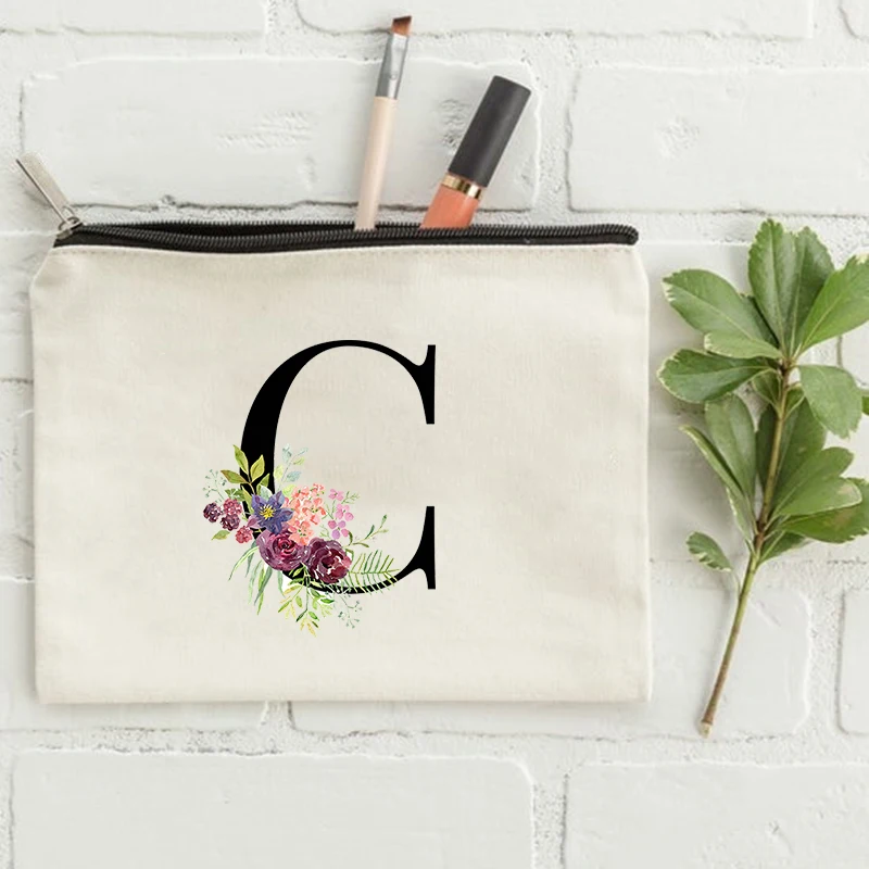 Косметичка с надписью для путешествий сумочка косметики туалетных