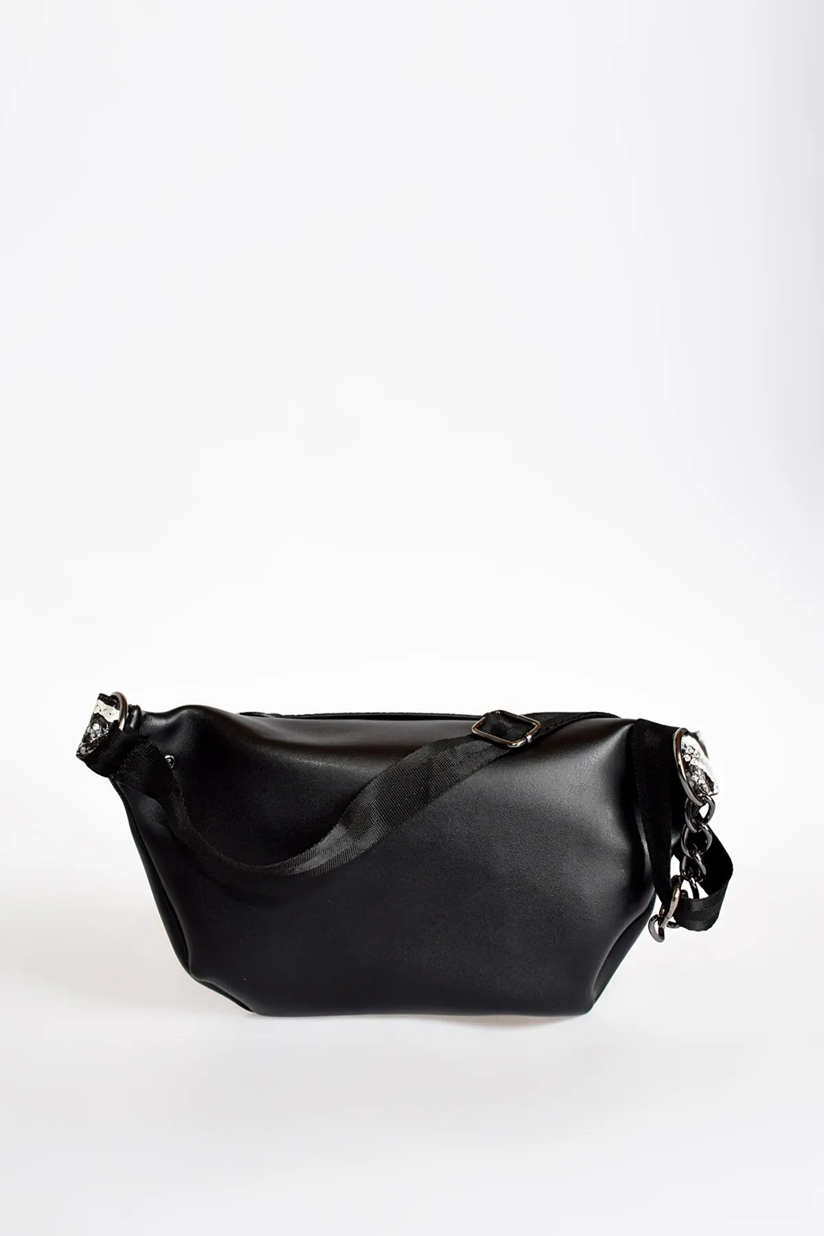 

2020 top Brand Luxury Fashion Women Black Faux Leather Waist Bag APCR2-A0302-KD131 Aqua di Polo 1987