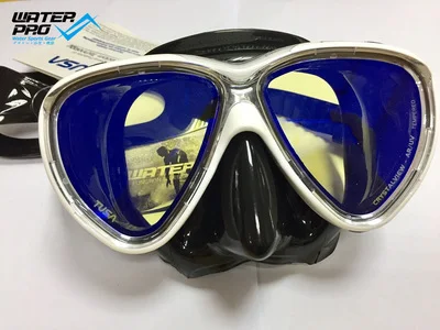 Black White Маска для дайвинга Tusa M-211SY - Цвет: Black White