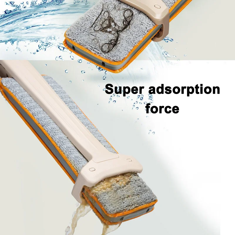 Двусторонняя швабра кухонные тапочки для мытья пола домашние аксессуары плоская