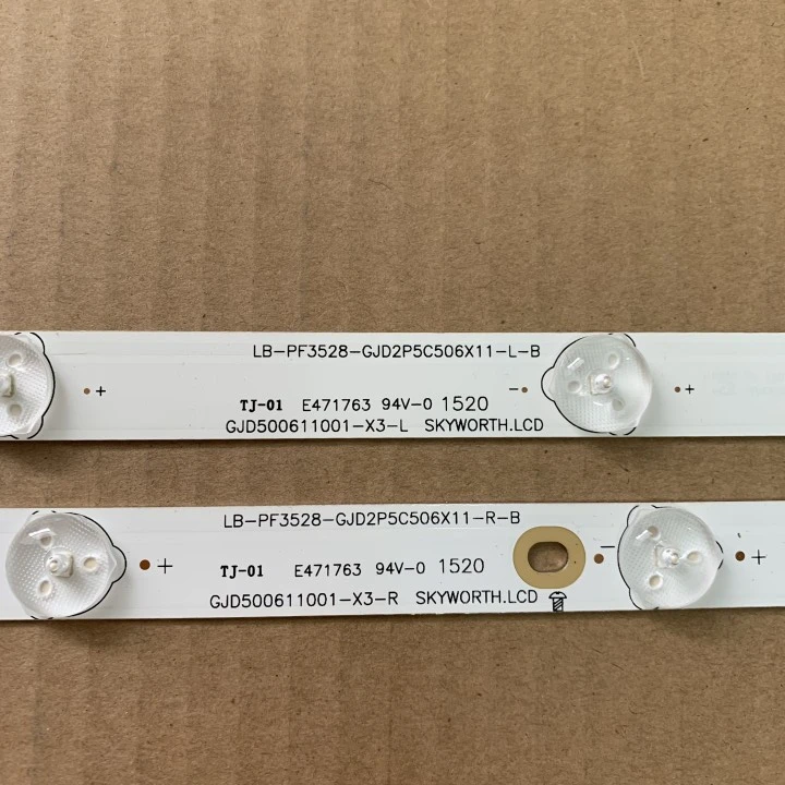 Светодиодный Подсветка полосы для АОС 50 &quotТВ LC 50LB261U YX 50018014 500TT26 50PUF6061/T3 50PFL6340/T3