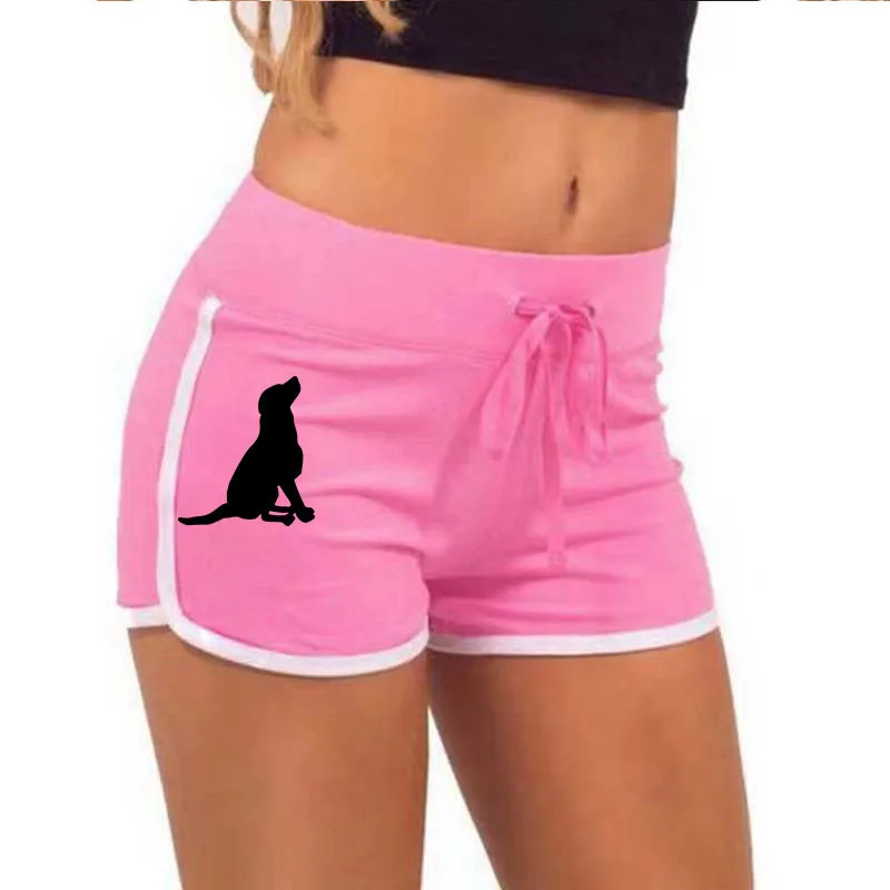 

Быстрая распродажа популярные летние спортивные брюки в европейском и американском стиле на шнуровке для йоги большие горячие брюки шорты ...