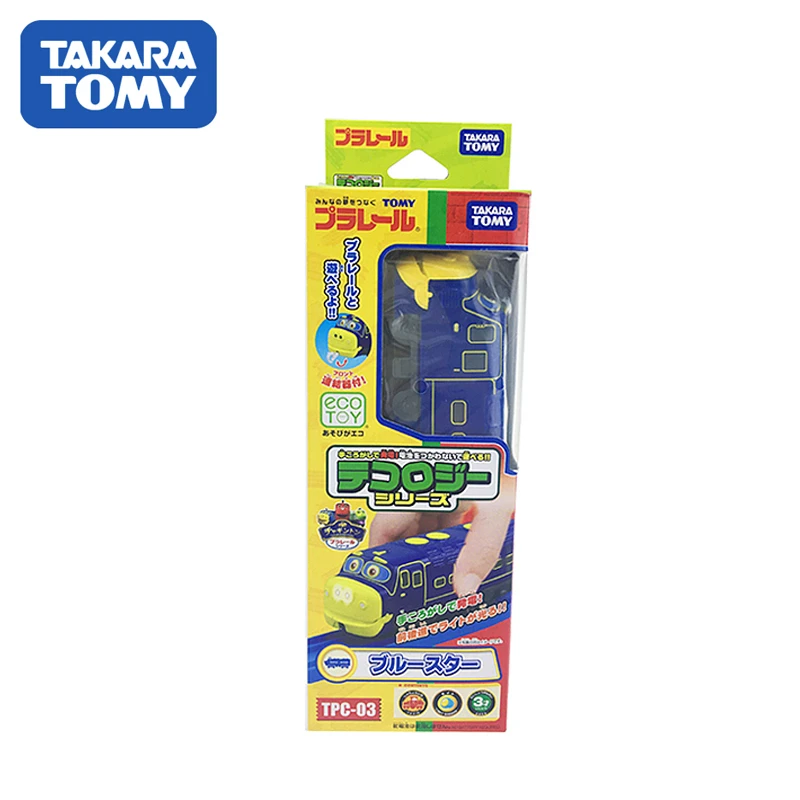 Takara Tomy Chuggington TCP-03 Brewster Plarail Рычажная биология Серия Модель игрушечный поезд не