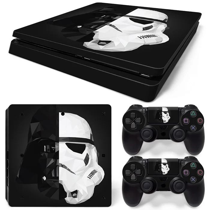 5865 Для PS4 тонкая консоль и контроллеры наклейки для PS4 тонкая кожа Наклейка для ps4 тонкая виниловая наклейка - Цвет: 5865