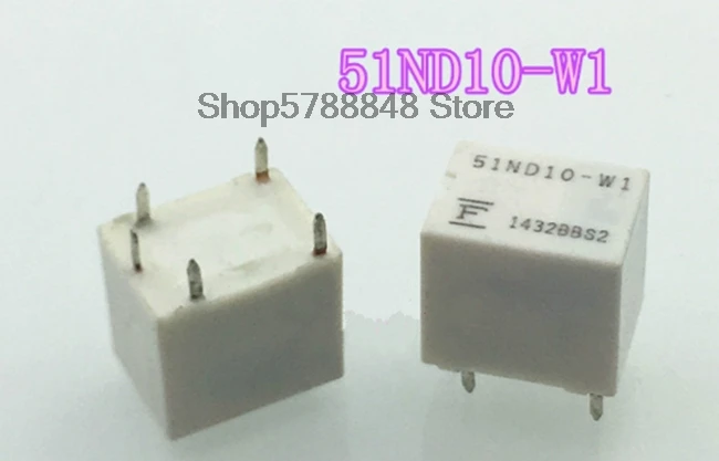 Новинка 2 шт./партия 51ND10-W1 51ND10 W1 реле 5PIN |