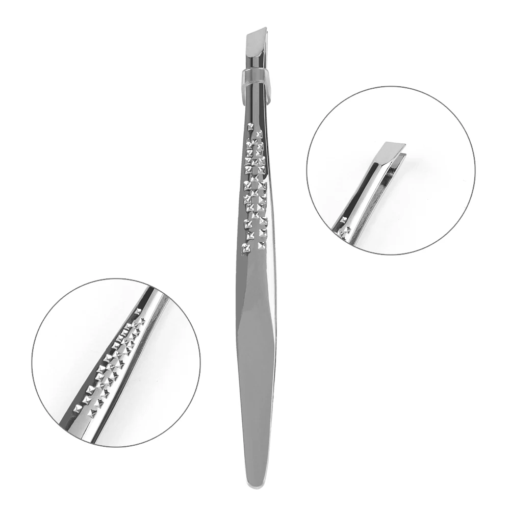 06 8.8cm MAGEFY 1 шт. пинцет для наращивания ресниц Профессиональный пинцет для бровей для наращивания ресниц Стразы Нержавеющая сталь эпиляция лица макияж плоскогубцы инструменты - Цвет: 06 8.8cm