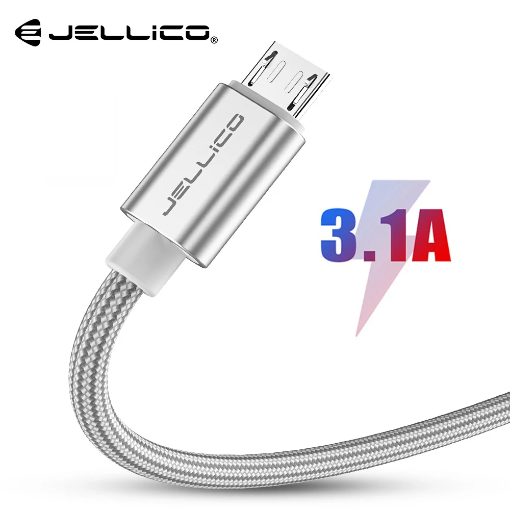 Кабель Micro USB Jellico для быстрой зарядки Xiaomi Redmi Note 5 Pro Android|Кабели мобильных