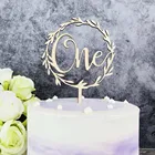 Персонализированный Топпер для торта С Днем Рождения, детский Топпер для торта на день рождения, детский душ для девочек, детский Топпер для торта на день рождения