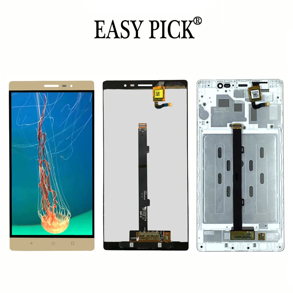 Для lenovo Phab 2 PB2-650Y PB2-650 PB2-650M PB2-650Y ЖК-дисплей Дисплей кодирующий преобразователь сенсорного экрана в сборе Замена