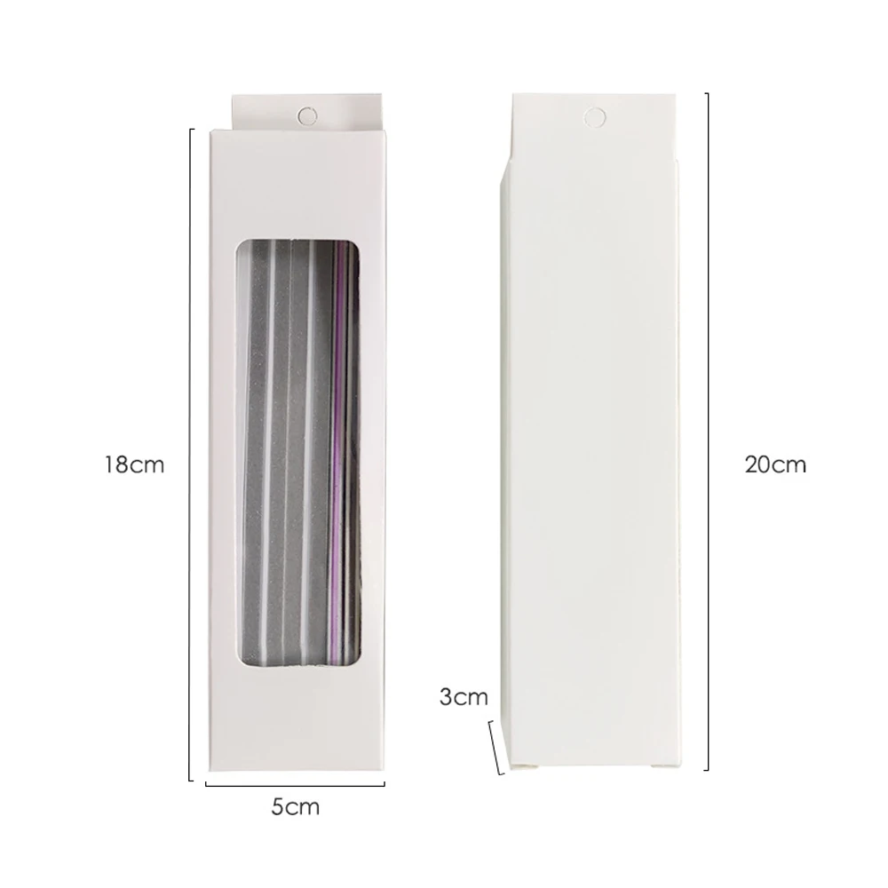 

6Pcs/set Professional Nail Files Kit Double Sided Nail Buffering Files For Acrylic Nails Manicure Pedicure Tools High Quality