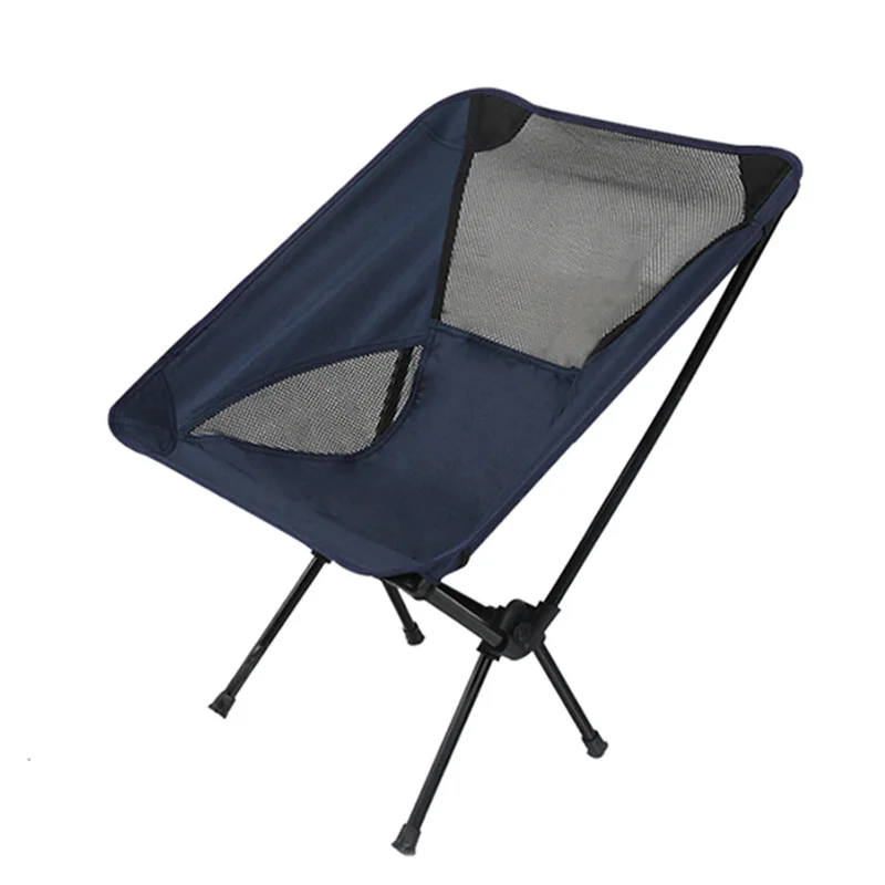 

Outdoor folding chair can accommodate ultra-light portable fishing chair sketch camping lunch break recliner moon chair