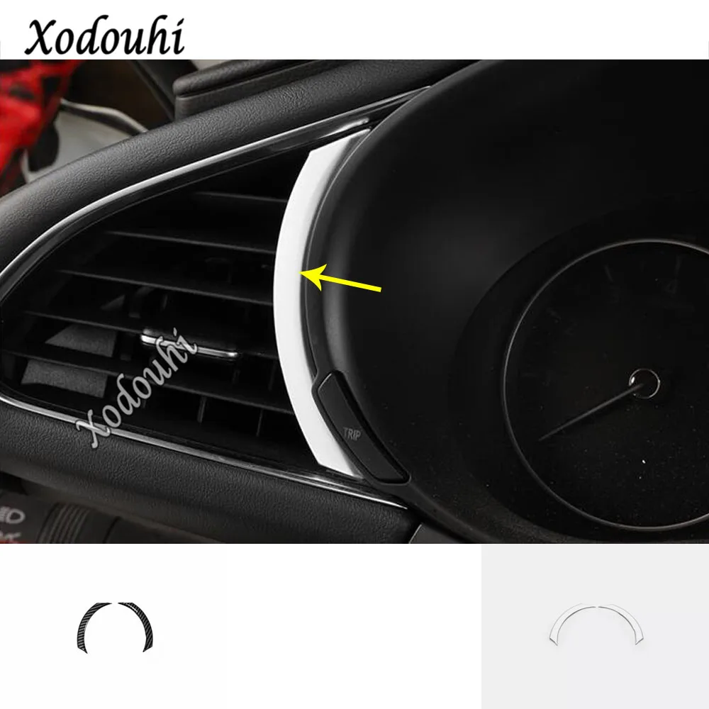 Для Mazda 3 Mazda3 Axela M3 2019 2020 2021 автомобиля декоративный накладка ABS центральной