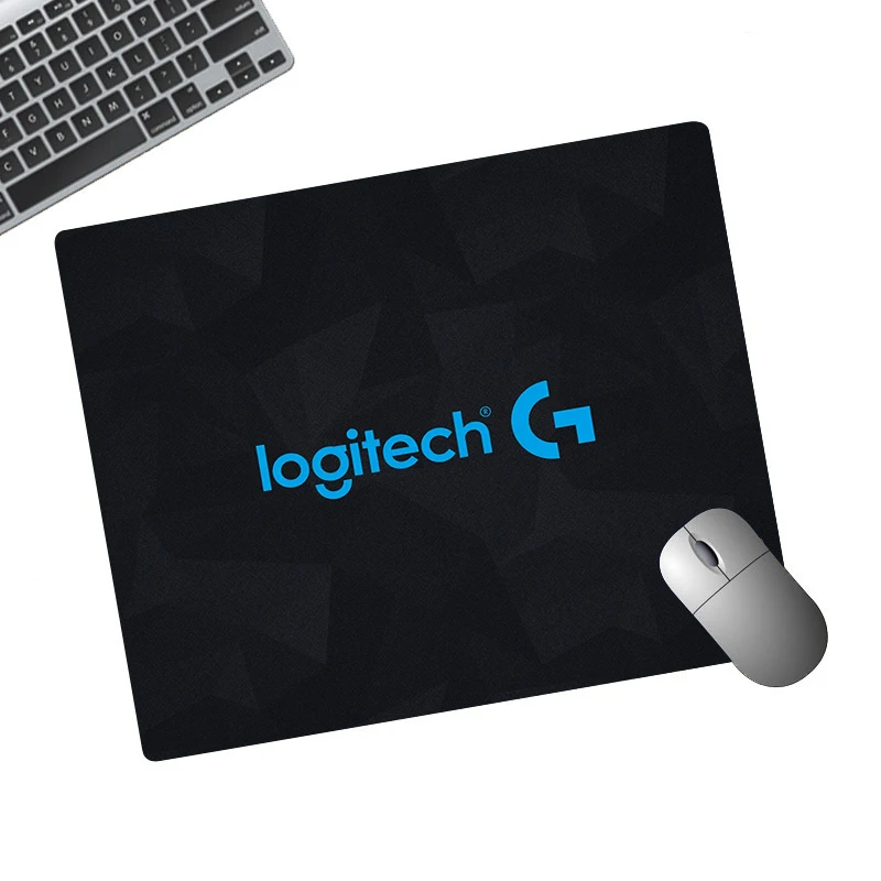 

Small Mouse Pad With Brand's Logo of Logitech Full Gamer Pc Gaming Accessories For Office Desk Mat Mousepad Anime Rug Deskpad