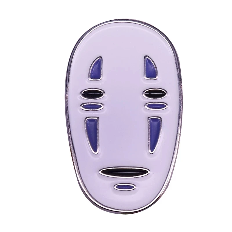 Коллекция булавок, вдохновленных фильмом "Унесенные призраками": Магический чайник, брошь "Бабочка", геймбой в качестве горшка для растений, знак самурая, брошь аниме студии Гибли.