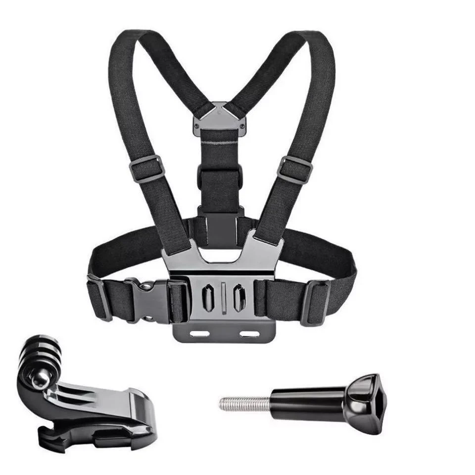 

GoPro Accessories Adjustable Chest Mount Harness Chest Strap Belt for GoPro HD Hero 8 7 6 5 4 3+ 3 SJ4000 SJ5000 Sport Camera