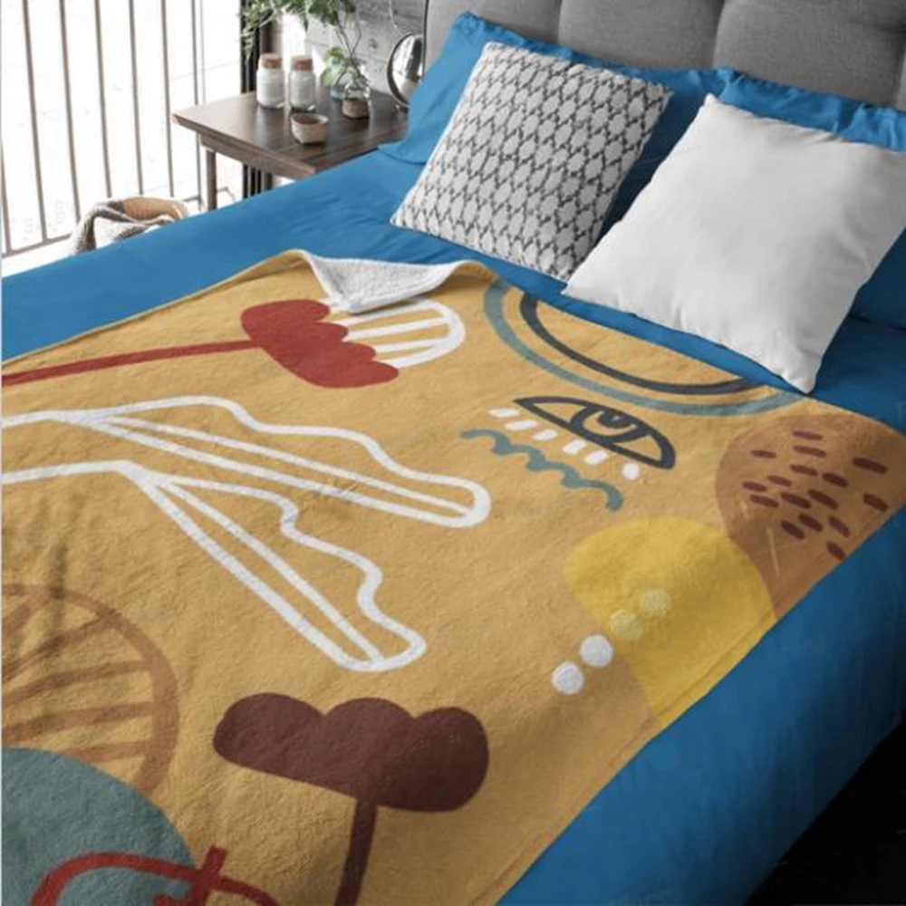 Scandinavian Nordic Throw Blanket Baby Couple Decorative Winter Bedspread on The Bed Cover for Sofa Double Summer Thermal | Дом и сад