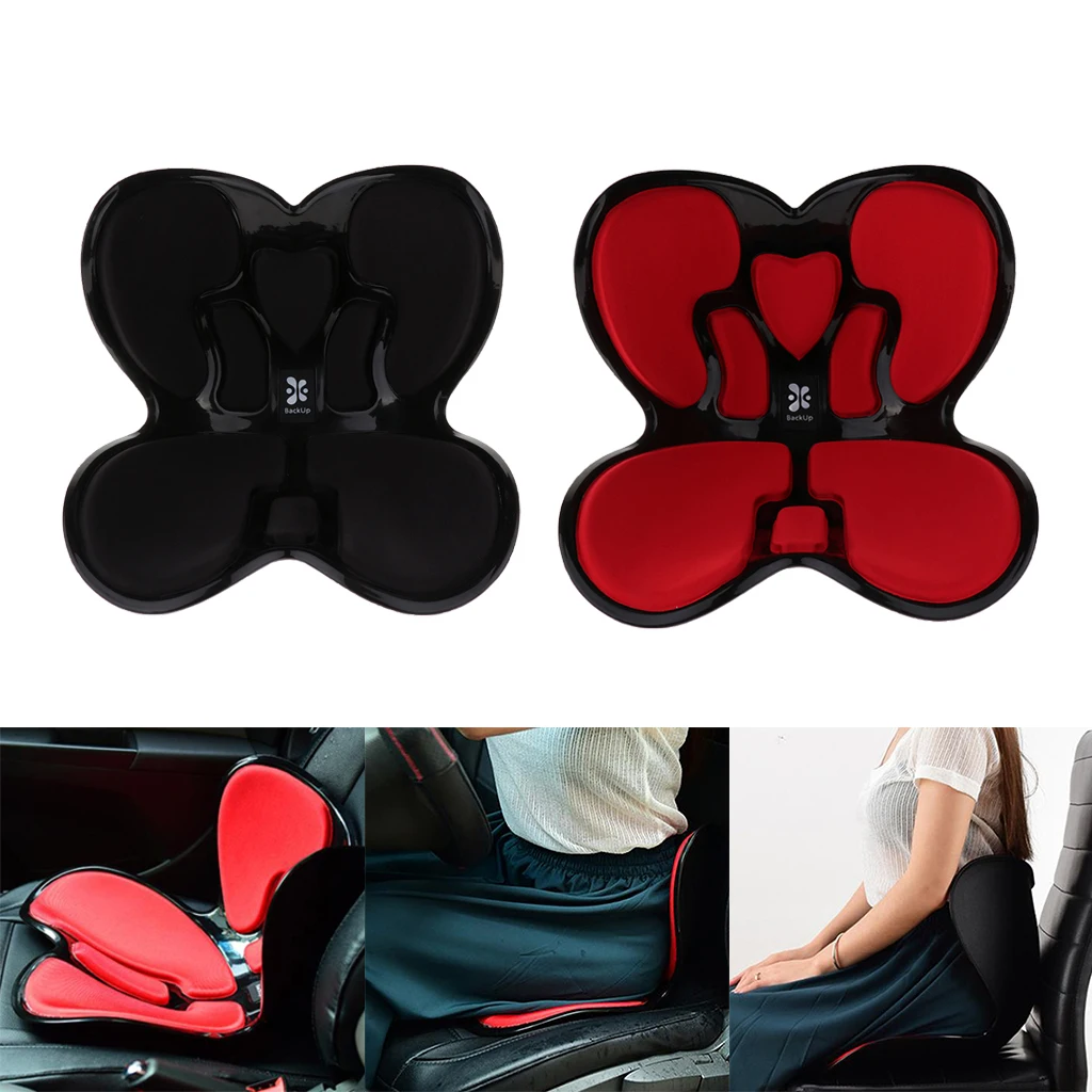 

Sitting Posture Correction Seat Pads Back Lumbar Support For Adults Children