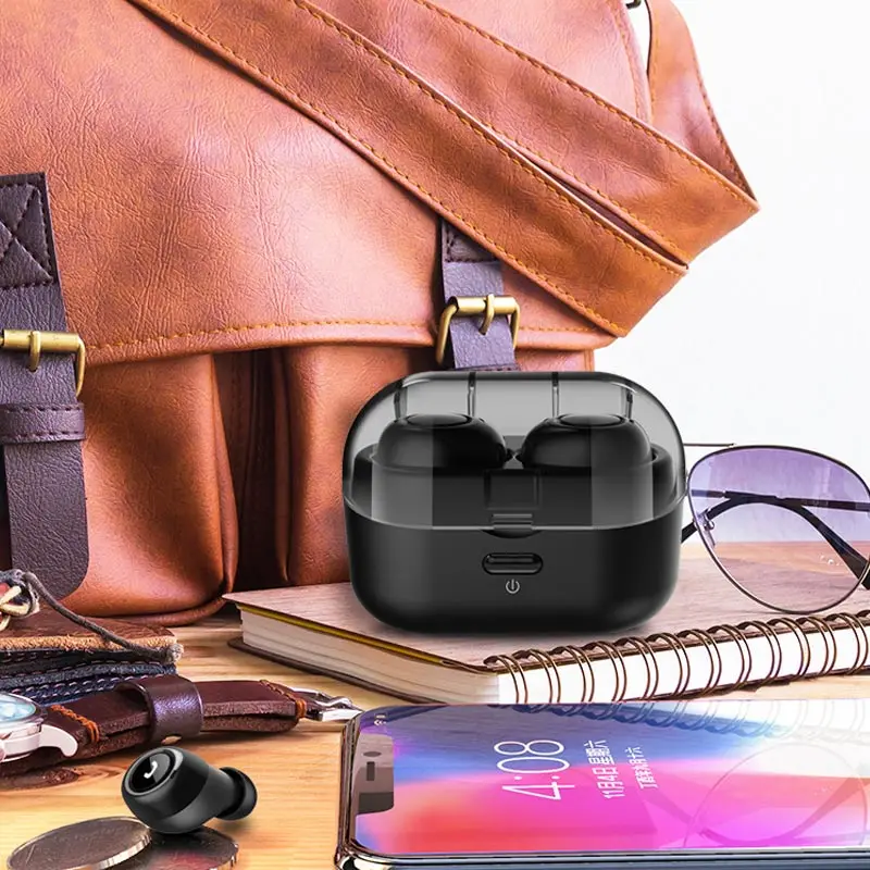 

Wireless Bluetooth Headset Headphone Earphone Noise Reduction Portable for Sport DU55