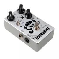 cp 76 captain silver overdrive guitar pedal tube screamer 9v effect pedal ts808 or ts9 setting guitar accessories true bypass