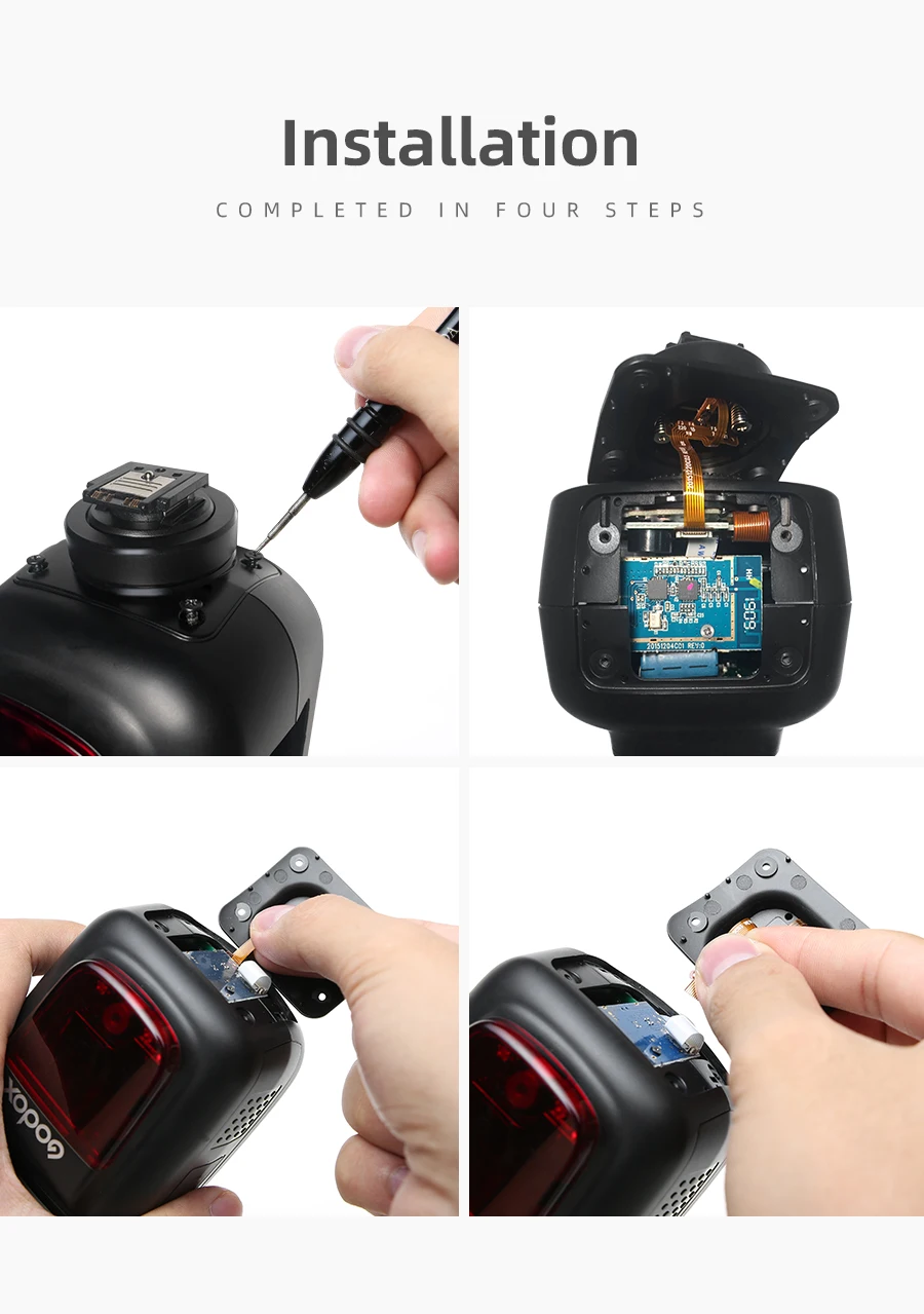 Аксессуары для горячего башмака Godox V860II сменная вспышка фотовспышки на замену с