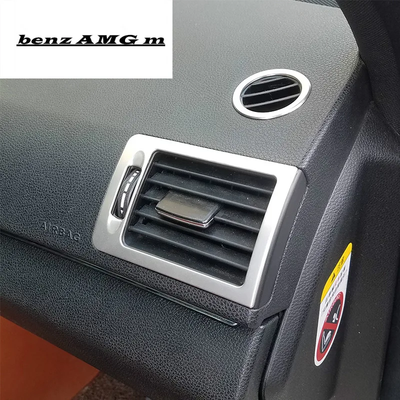 Автомобиль Стайлинг AC передний выход воздуха отделка рамка наклейка крышка для